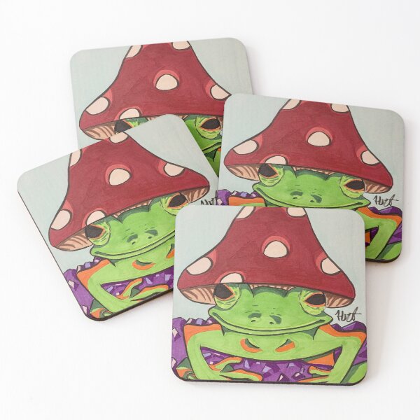 Item preview, frog designed and sold by hallieisraging.