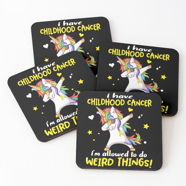 Item preview, Childhood Cancer Warrior I'm Allowed To Do Weird Things designed and sold by Brad-FI.