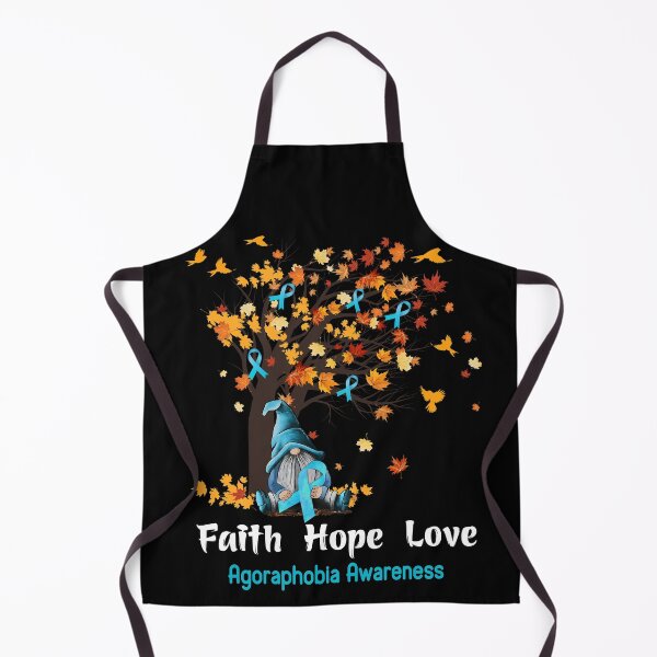 Item preview, Agoraphobia Awareness Faith Hope Love designed and sold by GennieShop.
