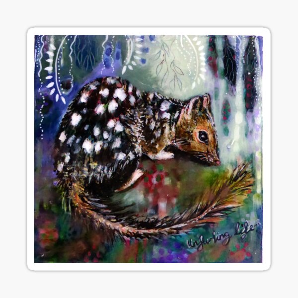 Boldly Unfurling Life Sticker