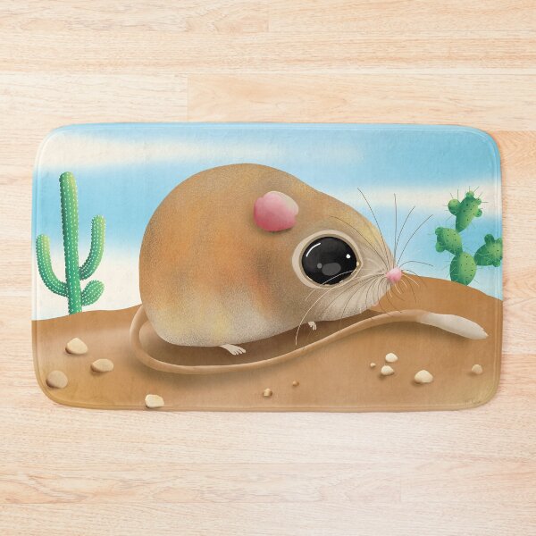 Item preview, Adorable Kangaroo Rat in Desert designed and sold by Karin Taylor.