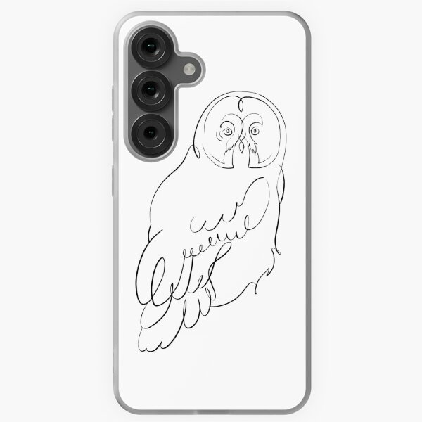 Great grey owl Samsung Galaxy Soft Case