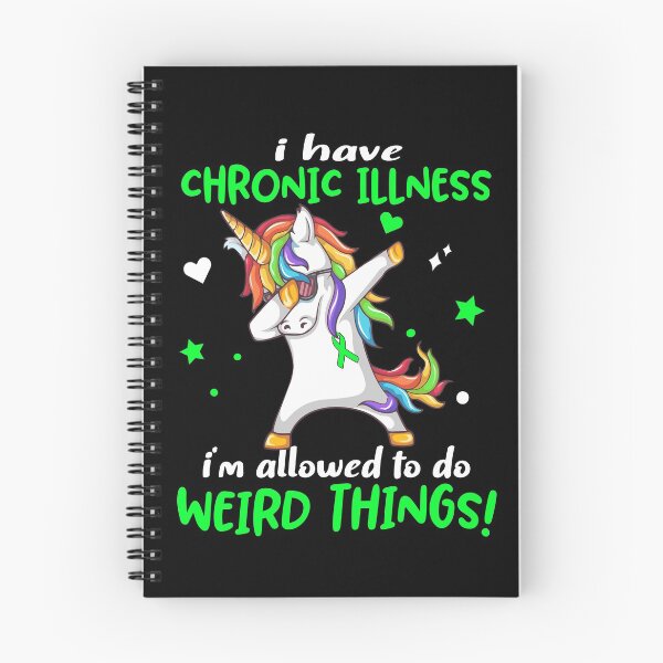 Item preview, Chronic Illness Warrior I'm Allowed To Do Weird Things designed and sold by Brad-FI.