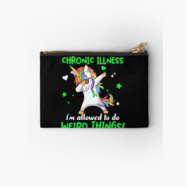 Item preview, Chronic Illness Warrior I'm Allowed To Do Weird Things designed and sold by Brad-FI.