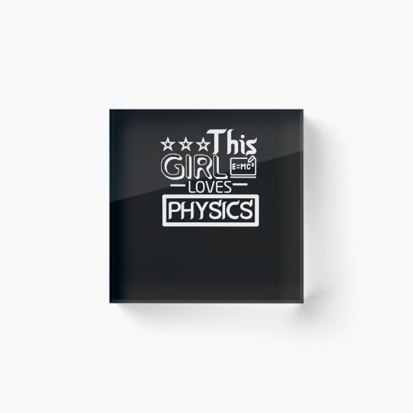 Item preview, This Girl Loves Physics designed and sold by Mr Wolf.