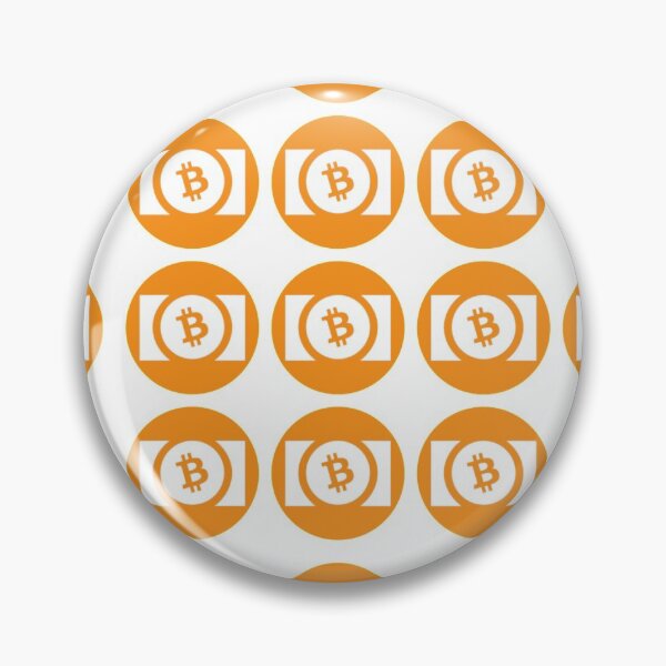 Item preview, Bitcoin Orange Small Sticker Multipack  designed and sold by xprshnz-designs.