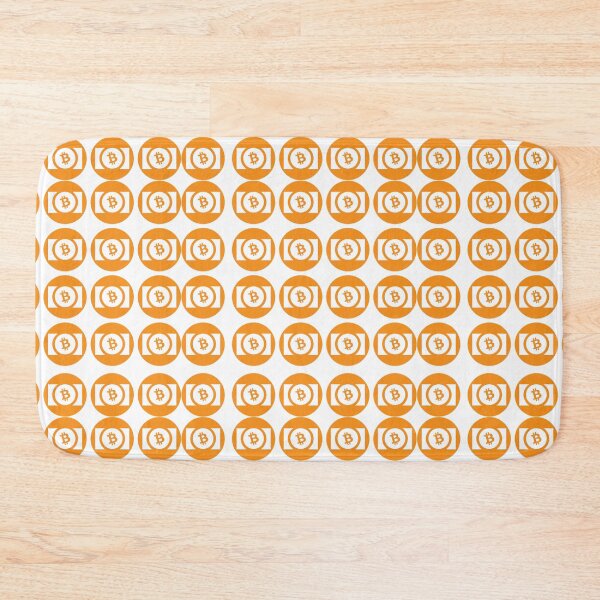 Item preview, Bitcoin Orange Small Sticker Multipack designed and sold by xprshnz-designs.