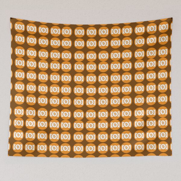 Item preview, Bitcoin Orange Small Sticker Multipack designed and sold by xprshnz-designs.