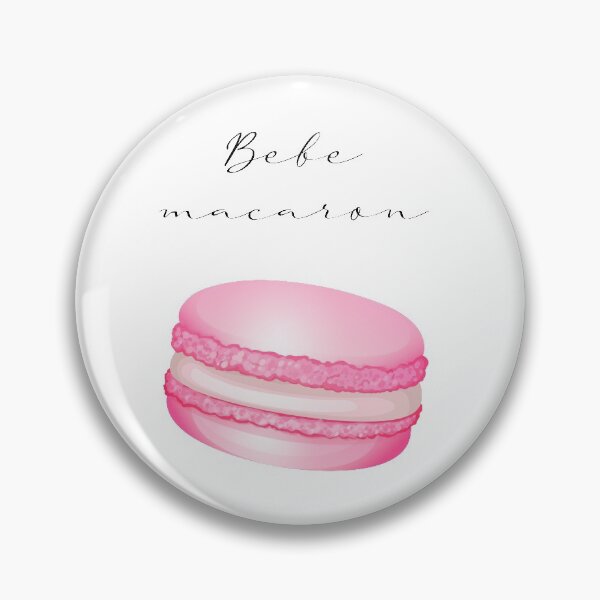 Item preview, Cute Baby Macaron in Pink designed and sold by Macaronworld.