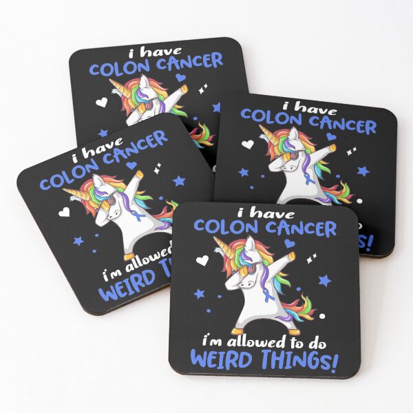 Item preview, Colon Cancer Warrior I'm Allowed To Do Weird Things designed and sold by Brad-FI.