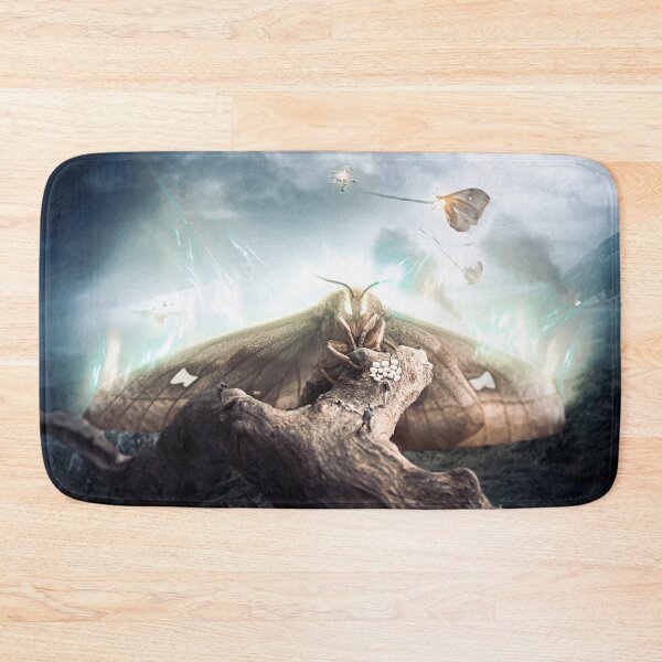 Item preview, OPERATION BEHEMOTH: unique moth battle artwork  designed and sold by cekay-design.