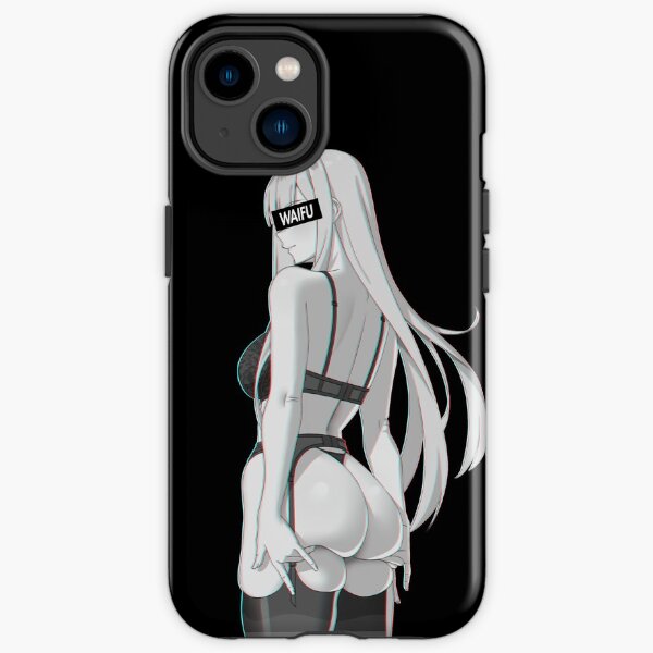 Darling in the FranXX Zero Two Waifu Material Black Edition iPhone Robuste Hülle