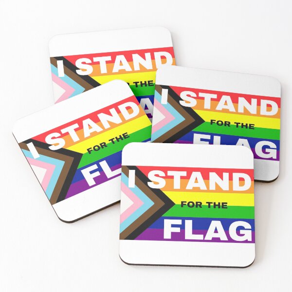 Item preview, I STAND FOR THE FLAG -- INCLUSIVE designed and sold by reinasportfolio.