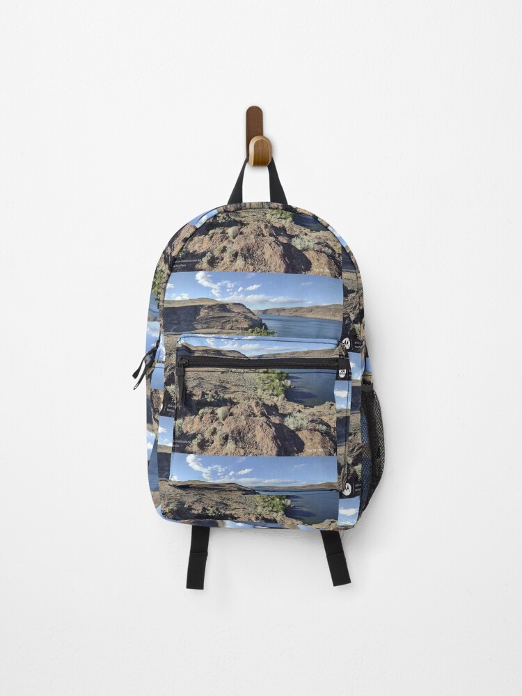 Thumbnail 1 of 3, Backpack, Beautiful Columbia River designed and sold by RachysPlace.