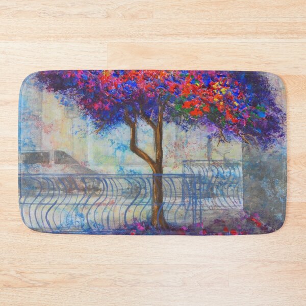 Item preview, Fall painted colorful Tree, Autumn tree in city designed and sold by Goldstarwork.