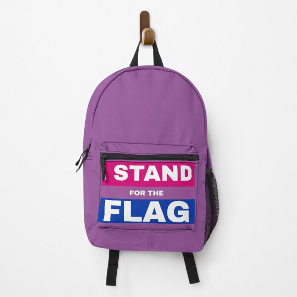 Item preview, I Stand for the BI PRIDE FLAG designed and sold by reinasportfolio.