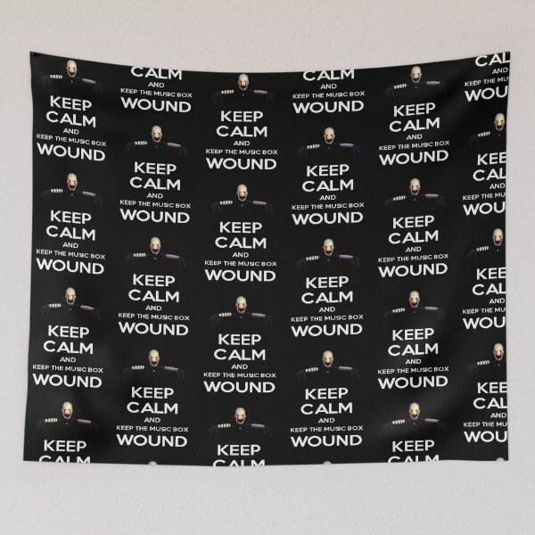 Item preview, Five Nights at Freddy's 2: Keep Calm (Marionette) designed and sold by Fnaf2014.