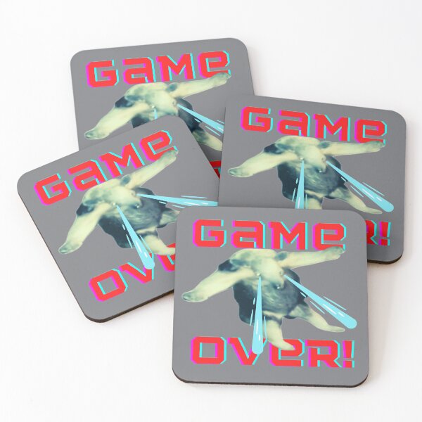 Item preview, Anteater says "Game Over!" designed and sold by GleamingGiant.