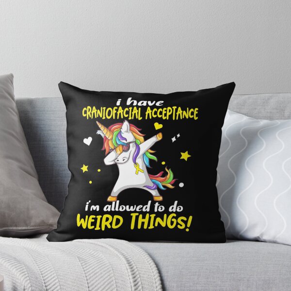Item preview, Craniofacial Acceptance Warrior I'm Allowed To Do Weird Things designed and sold by Brad-FI.