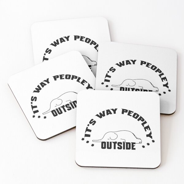 Item preview, It's Way Peopley Outside designed and sold by Aymanerachif.