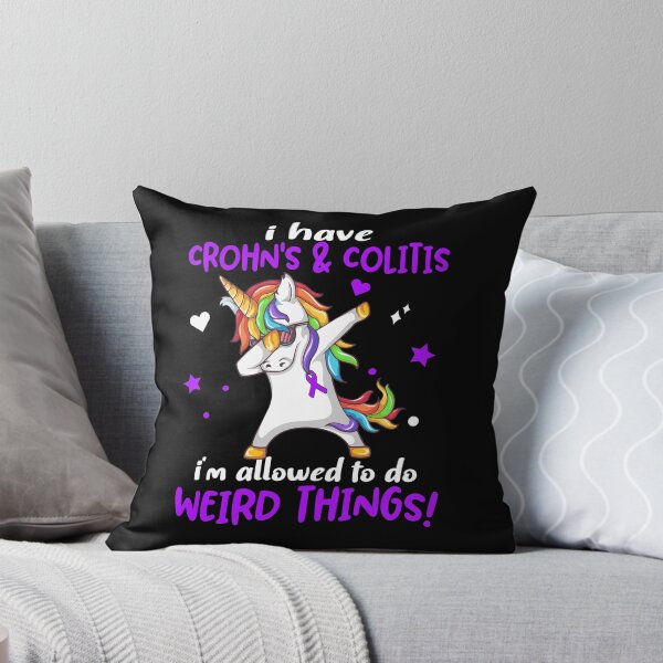 Item preview, Crohn's & Colitis Warrior I'm Allowed To Do Weird Things designed and sold by Brad-FI.