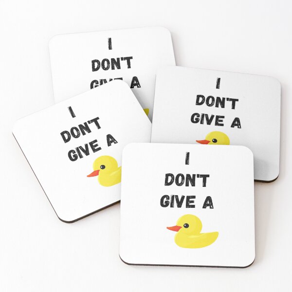 Item preview, I Don't Give a Duck designed and sold by RaineLight.