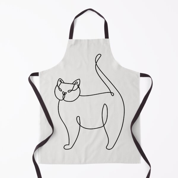 Item preview, one line cat wall art designed and sold by Ami store.
