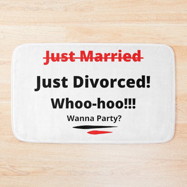 Item preview, Just Married - Divorced - Party? designed and sold by RBDESIGN SHOP.