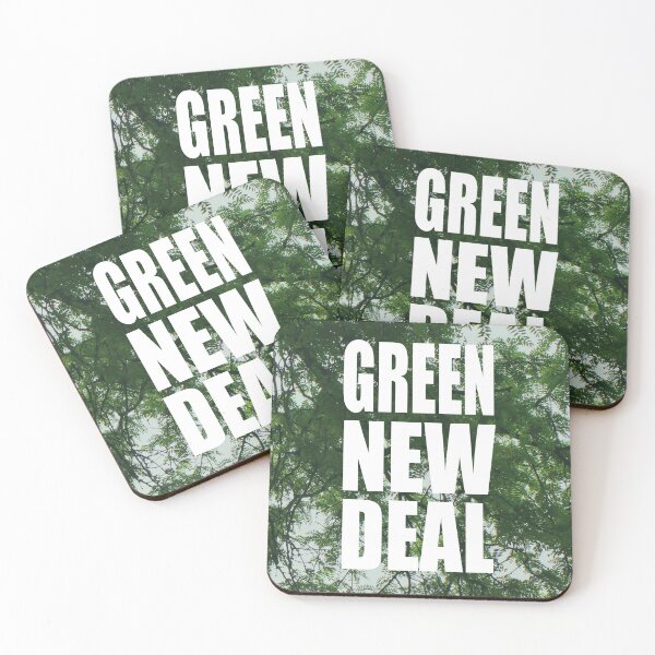 Item preview, GREEN NEW DEAL designed and sold by djamorartworks.