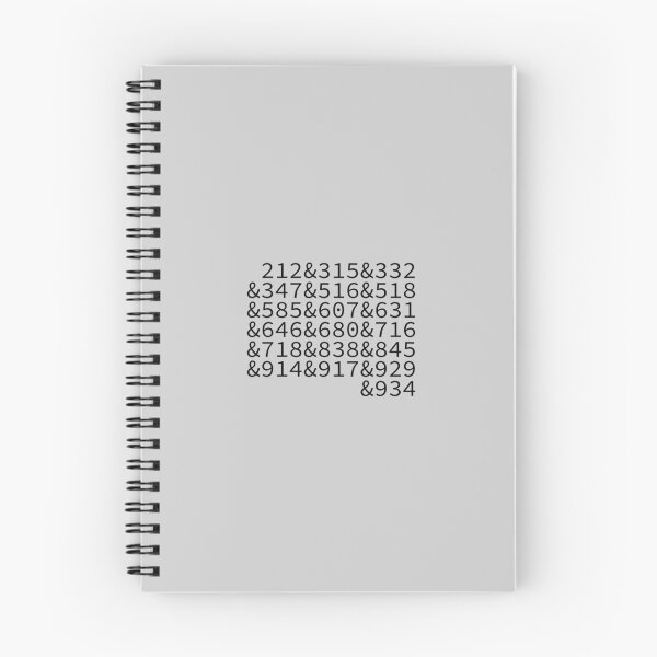 Item preview, New York Area Codes designed and sold by Troy Green.