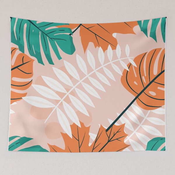 Item preview, Hand Drawn Leaves Pattern designed and sold by LifeProApperal.