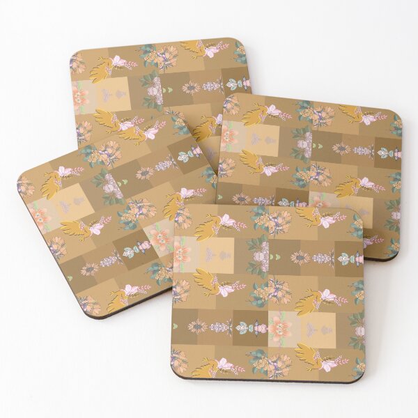 Item preview, Golden floral bird  designed and sold by Kamzzi.