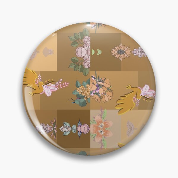 Item preview, Golden floral bird  designed and sold by Kamzzi.