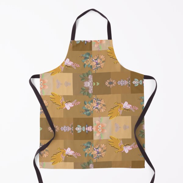 Item preview, Golden floral bird designed and sold by Kamzzi.