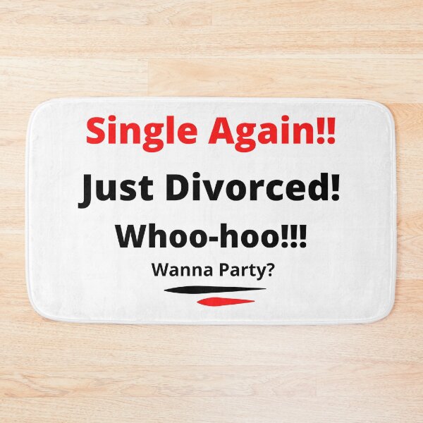 Item preview, Single Again - Just Divorced - Party? designed and sold by RBDESIGN SHOP.