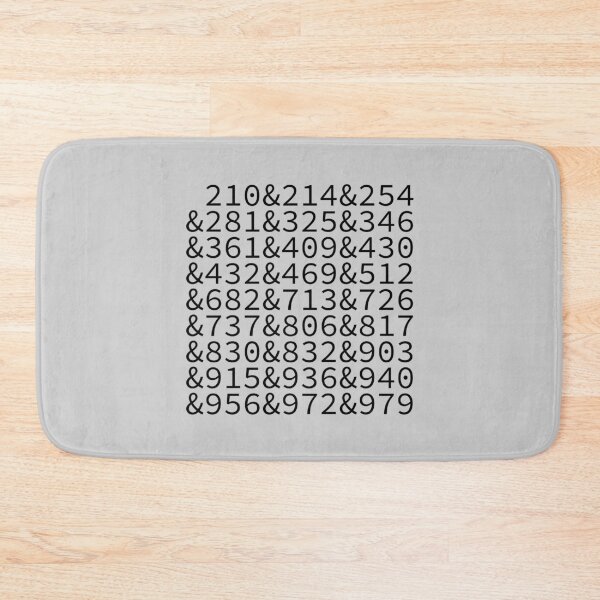 Item preview, Area Codes Texas designed and sold by Troy Green.