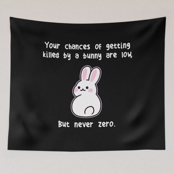 Item preview, Never Zero Bunny Rabbit designed and sold by Clara Hollins.