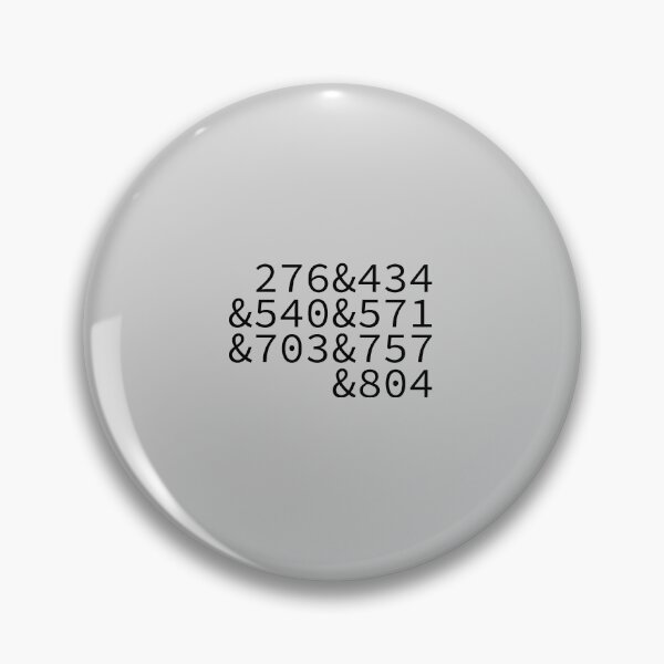 Item preview, Area Codes Virginia designed and sold by Troy Green.