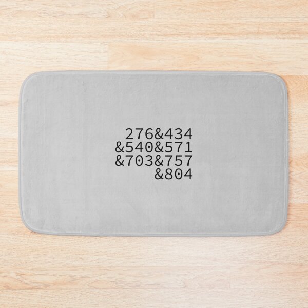 Item preview, Area Codes Virginia designed and sold by Troy Green.