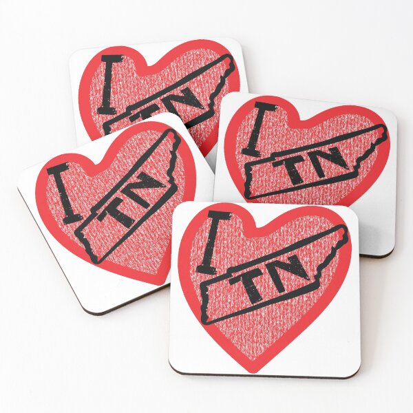Item preview, I Love Tennessee I Heart TN designed and sold by pelagio.