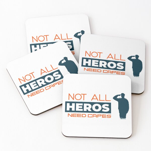 Item preview, Not All Heros Need Capes - Veteran 1 designed and sold by GlitterState.