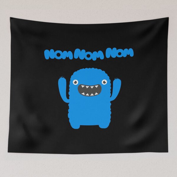Aperçu de l'œuvre Drôle et mignon Om nom nom nom - Monster créée et vendue par badbugs.