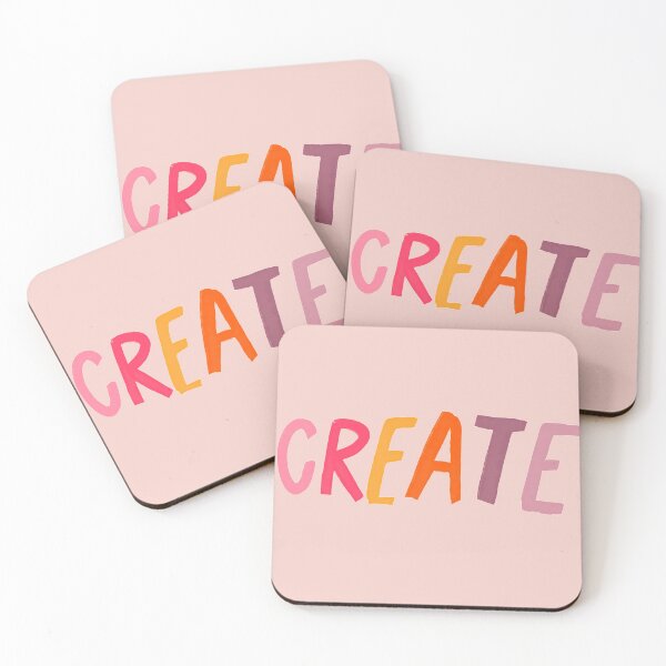 Item preview, CREATE - colorful motivational and inspirational word for artists, designers, and creatives designed and sold by morgansgoods.