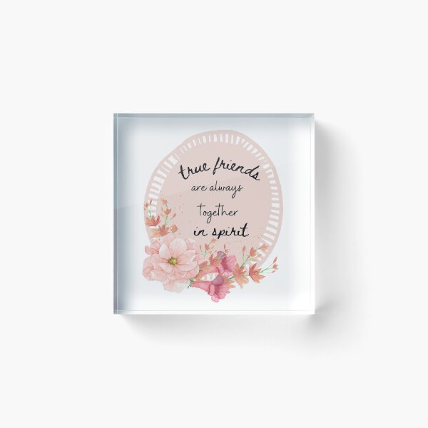 Item preview, True Friends Are Always Together In Spirit Anne of Green Gables designed and sold by Kira Erickson.