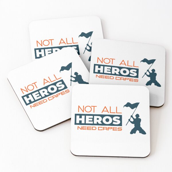 Item preview, Not All Heros Need Capes - Veteran 2 designed and sold by GlitterState.
