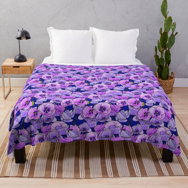 Item preview, Purple Poppy Pattern designed and sold by Crafted-Pear.