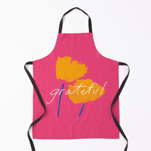 Item preview, Grateful - bold floral art with motivational inspirational text designed and sold by morgansgoods.