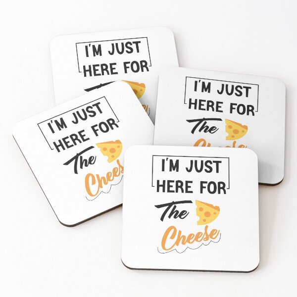 Item preview, I'm Just Here For The Cheese designed and sold by Shop-collection.