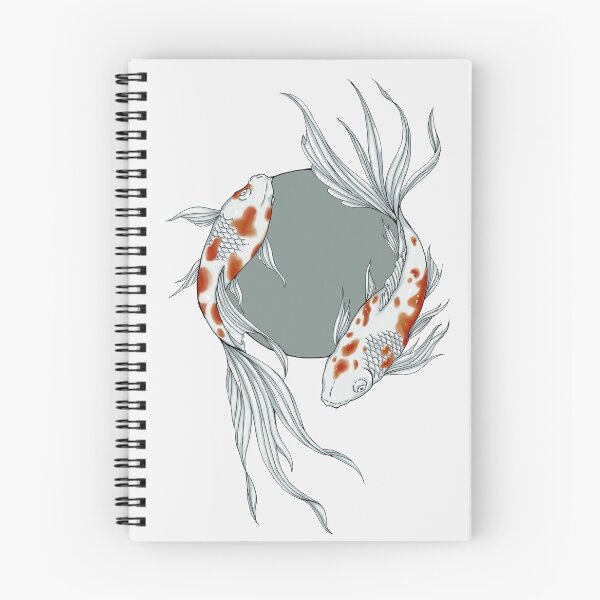 Item preview, Circling Koi designed and sold by Cecilia Yamashita.
