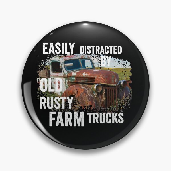 Item preview, Vintage fun; Easily distracted by old rusty farm trucks designed and sold by Department61.